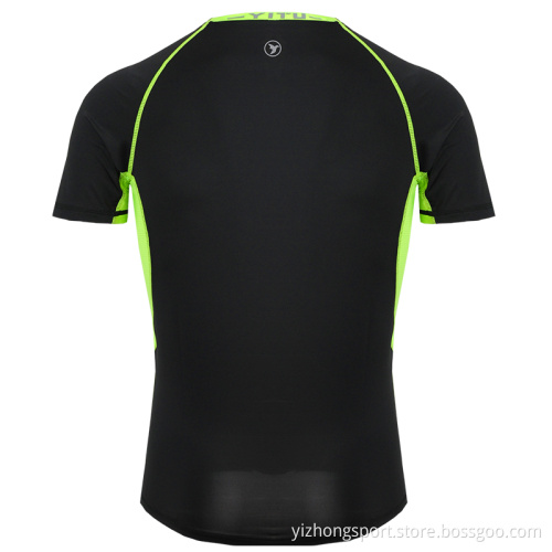 Moisture Wicking Dry Fit T-shirt Tight Grey